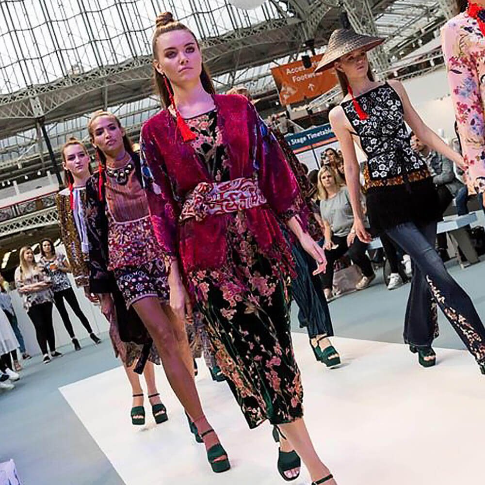 Site internet événementiel pour Pure London, le salon professionnel de mode à Londres